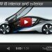 future car, BMW i8, futuristic interior