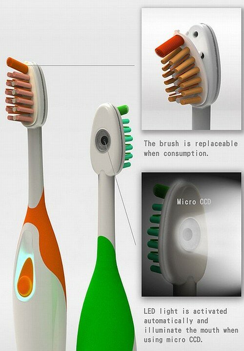 Tooth Guardian, future device, concept toothbrush