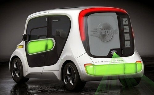 EDAG, Light Car Sharing, Futuristic vehicle