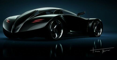 Mithos, futuristic car, Electromagnetic Vehicle