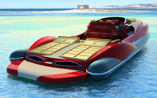 boat concept, Alessandro Pannone Architect, future yacht