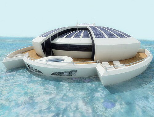 Solar Floating Resort, future vehicle, Michele Puzzolante