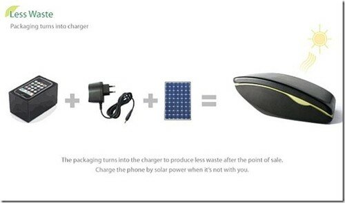 solar charged portable cell