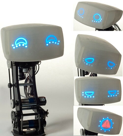 future gadget, future robotics, robotics,futuristic robot, AIDA, MIT, Affective Intelligent Driving Agent, Volkswagen, personal robot