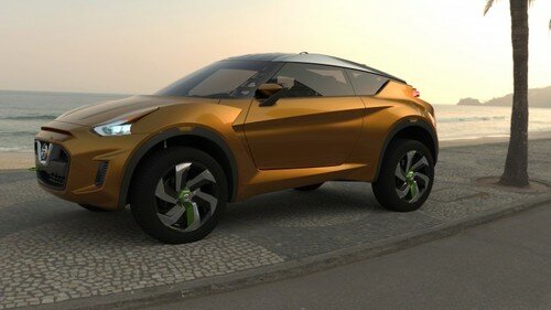 Nissan, futuristic car, EXTREM, CarnivÃ le, EXTREM concept, Brazil, EXTREM, sports car, urban sports car