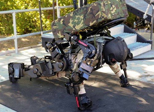 FUTURE ARMY, High Power Military Robotic Exoskeleton Prototype 2