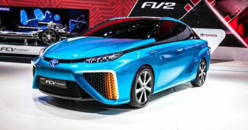 Futuristic Cars, Hydrogen, Future Trends, Fuel-Cell Cars, Future Cars, Toyota fcv, year 2015, California Energy Commission, Future Vehicle