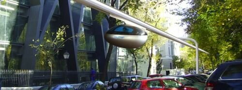 Futuristic Vehicle, SkyTran, Personal Maglev Transport System, NASA Space Act, future transportation, high speed vehicle, Israel