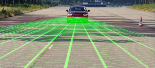 Futuristic Car, Ford Pre-Collision Assist with Pedestrian Detection Technology, Future Vehicle