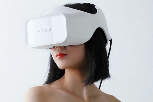 Futuristic Gadget, FOVE, Eye Tracking Virtual Reality Headset, Future Technology, Futuristic Games, Sci-Fi Girl