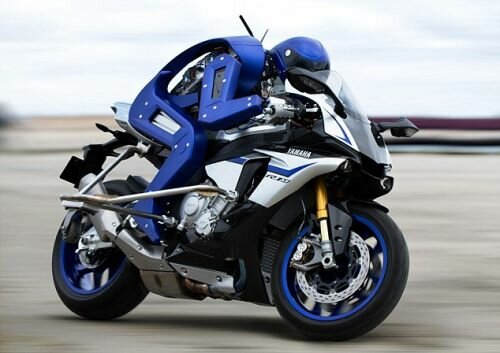 Futuristic Motorcycle, Self-Driving Bike, Yamaha Motobot, Future of Robots