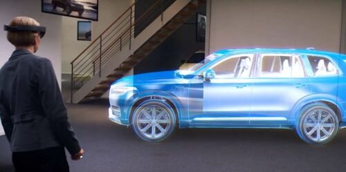 Augmented Reality, Microsoft HoloLens, Volvo Cars