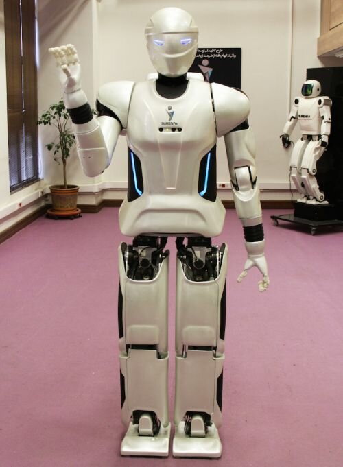 Iran Demonstrates Humanoid Robot Surena III, Robotics, Futuristic Robot