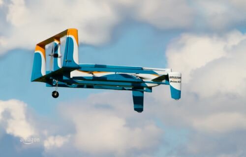 Future Trends, Futuristic Drone, Amazon, Prime Air, Future Delivery System, Future Shopping