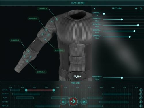 Teslasuit: VR Suit With Haptic Feedback, Futuristic Technology, Virtual Reality