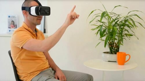 Virtual Reality, Futuristic Lifestyle, VR Headsets, eyeSight Gesture Control for Smartphone-Powered VR