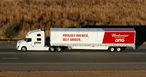 Autonomous Vehicle, Otto and Budweiser - First Shipment by Self-Driving Truck, Futuristic Vehicle, Future Trends, Driverless Vehicles