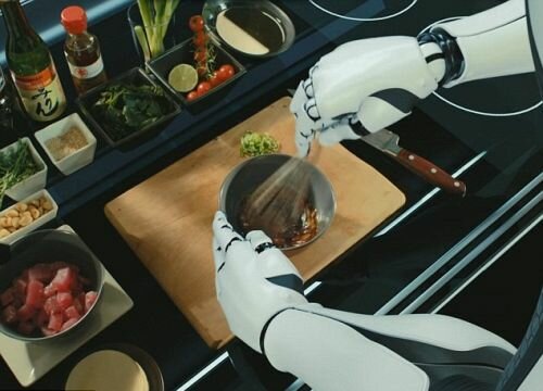 Futuristic Kitchen, Moley Robotics, Robotic Kitchen