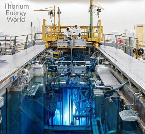 Thorium Reactor. Is the future of nuclear power molten salt? The Future of Energy, Thorium-Salt Reactor, Dutch firm NRG